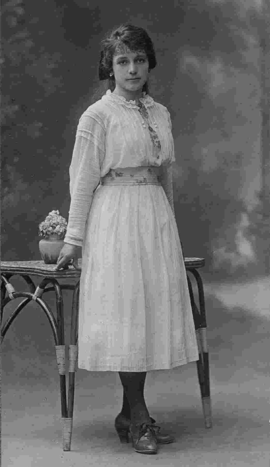 Henriette en 1919